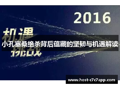 小孔塞桑绝杀背后蕴藏的坚韧与机遇解读